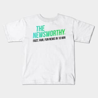 The NewsWorthy Green Logo Kids T-Shirt